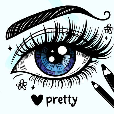 pretty eye