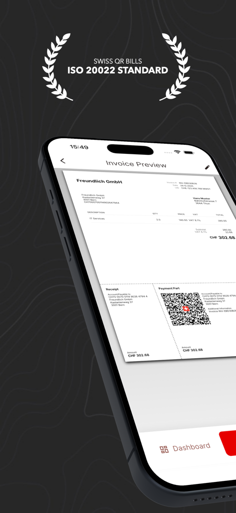 Swiss QR Bill & Invoice | Professional Swiss Billing Made Easy