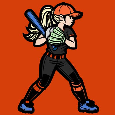 softball player