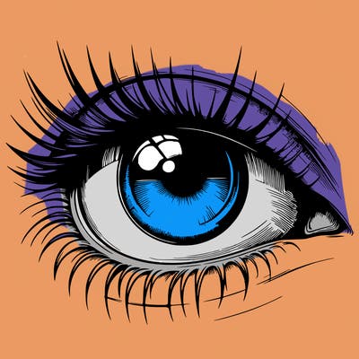 realistic eye