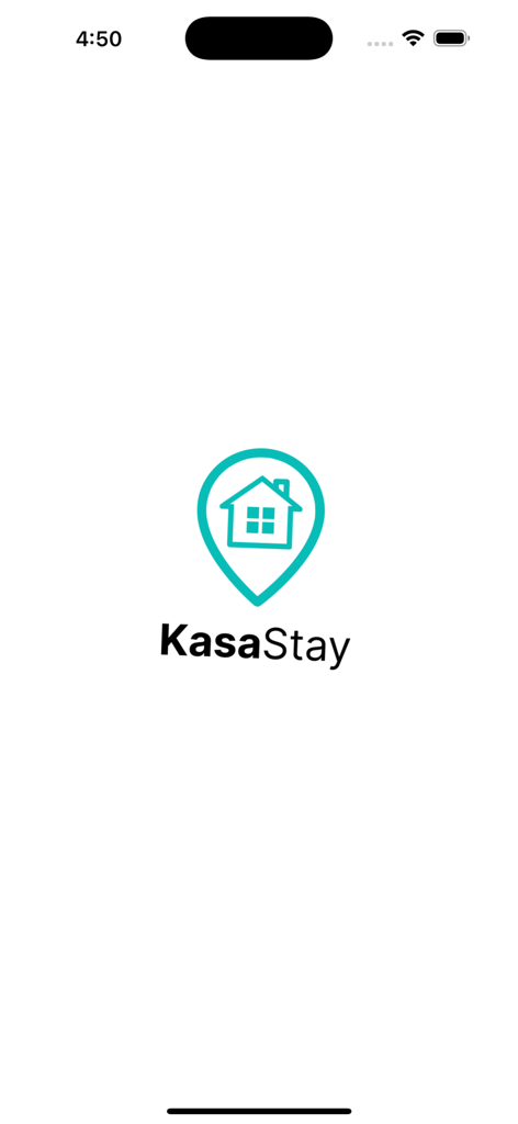 KasaStay - KasaStay app splash screen with logo