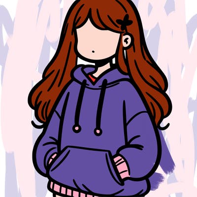 girl in sweatshirt