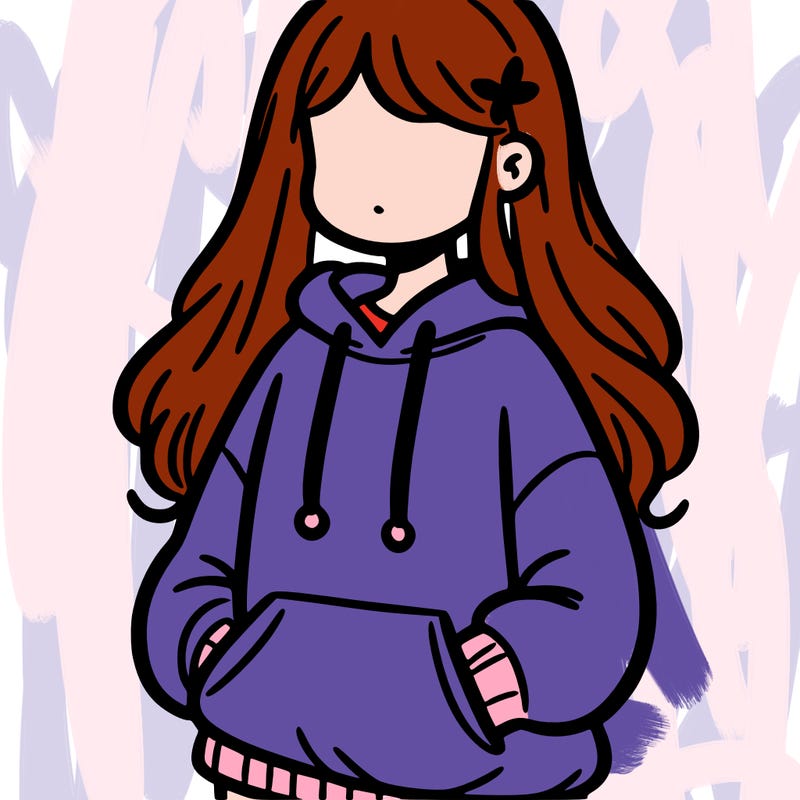 girl in sweatshirt