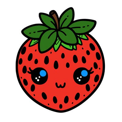 cute strawberry