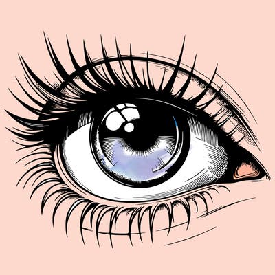 realistic eye