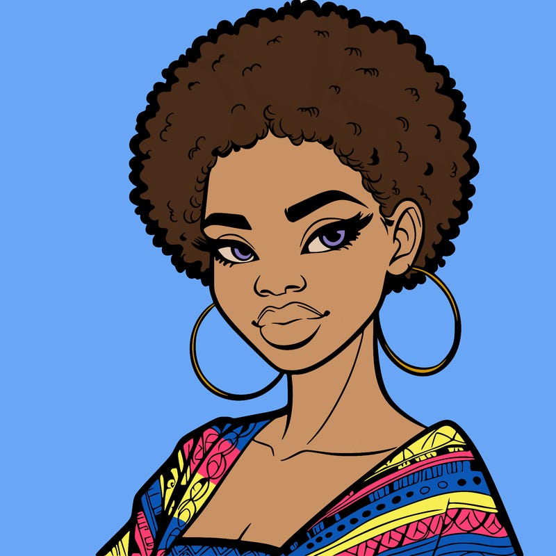 african woman