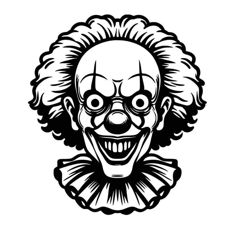 scarry clown