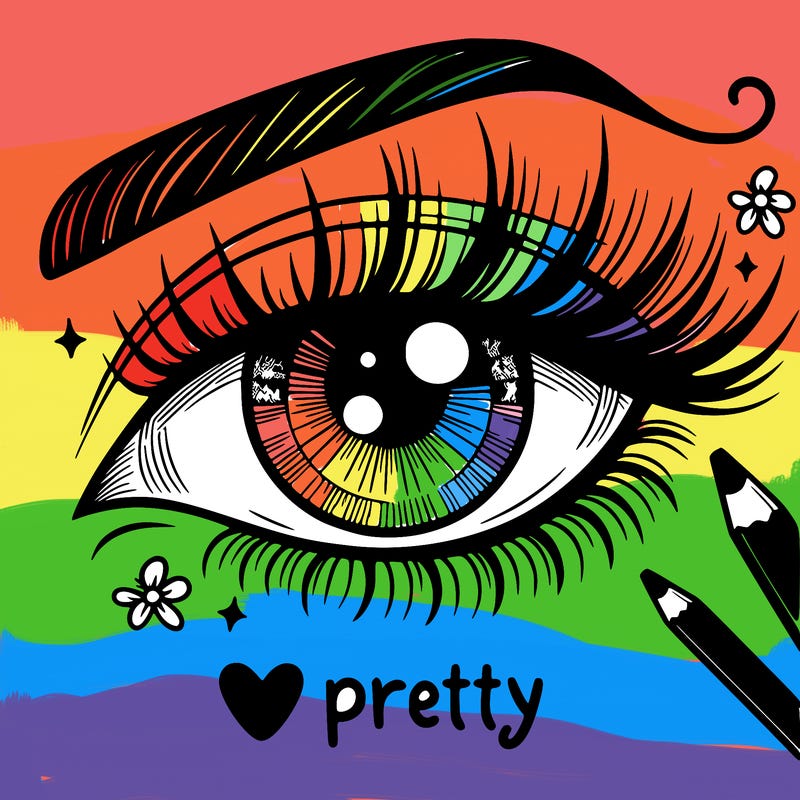 pretty eye