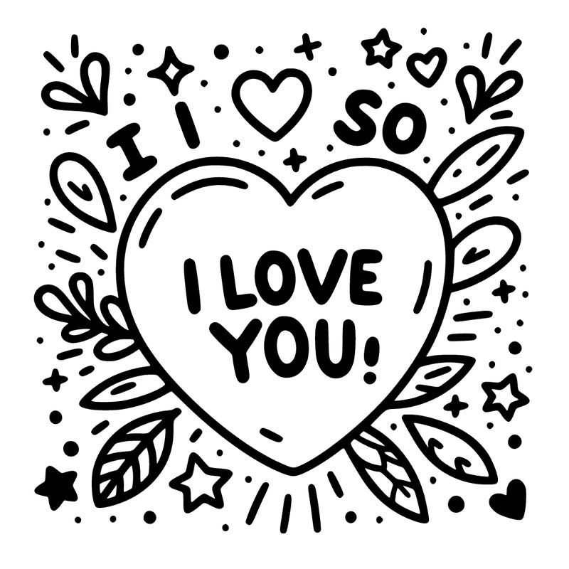 i love you so much in heart