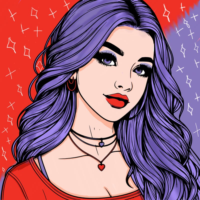 detailed realistic girl