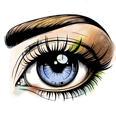 realistic eye