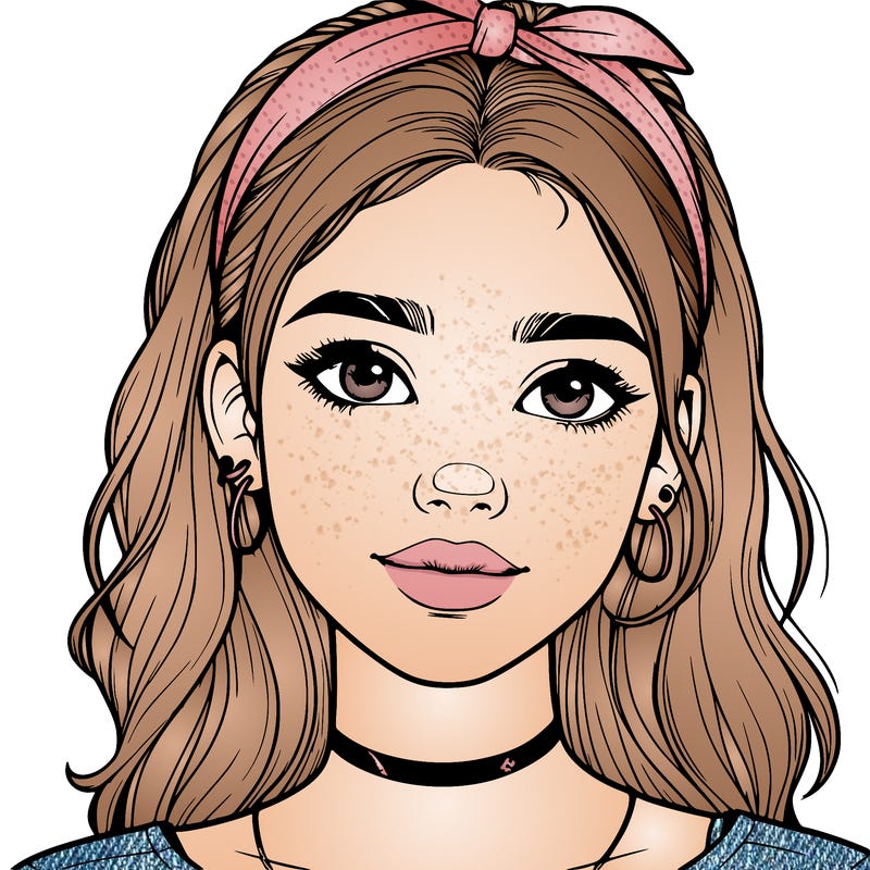 realistic teenage girl