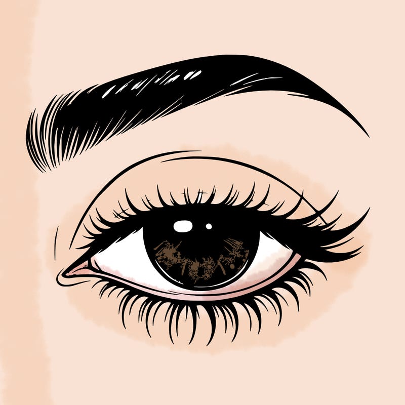 eye closed realistic