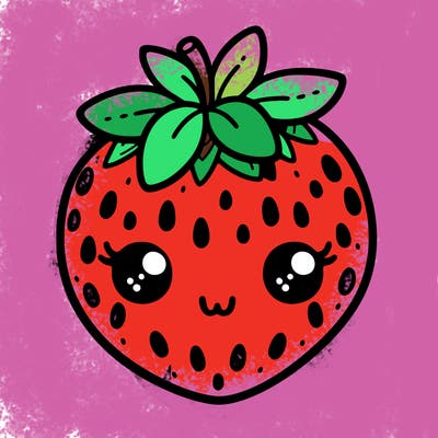cute strawberry