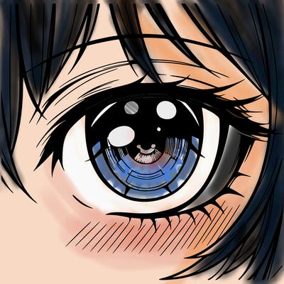 anime eye