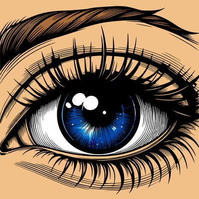 realistic eye