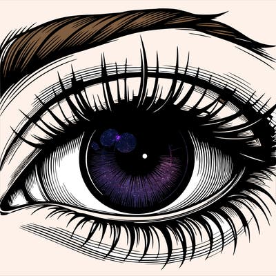 realistic eye