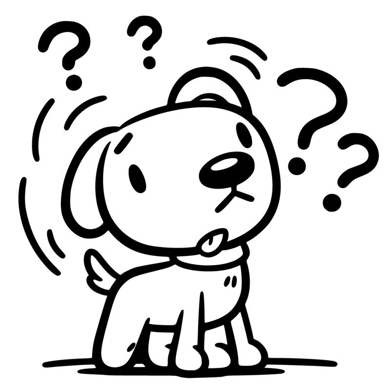 a dog that is turning it’s head because it is confused