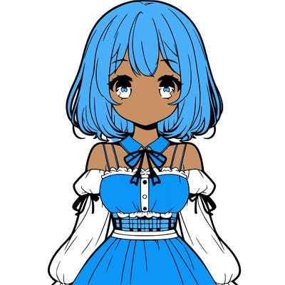 girl anime cute girl