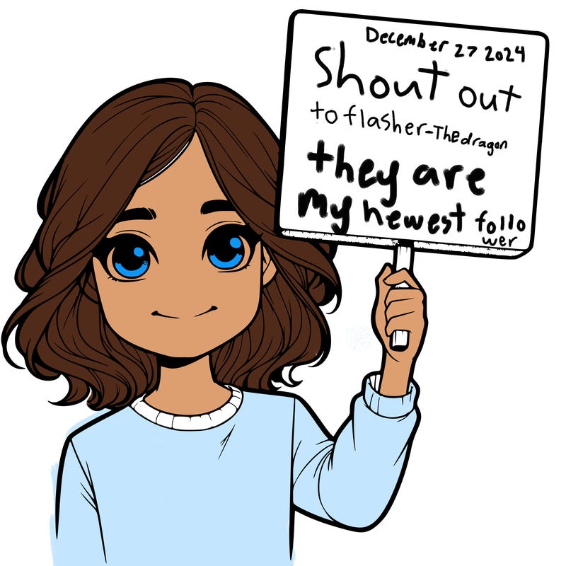 realistic girl holding up a sign