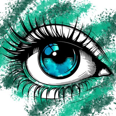 realistic eye