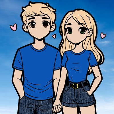boyfriend and girlfriend