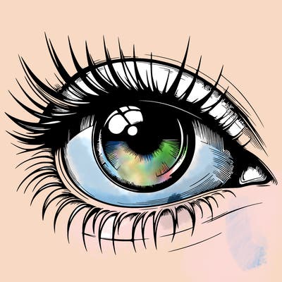 realistic eye