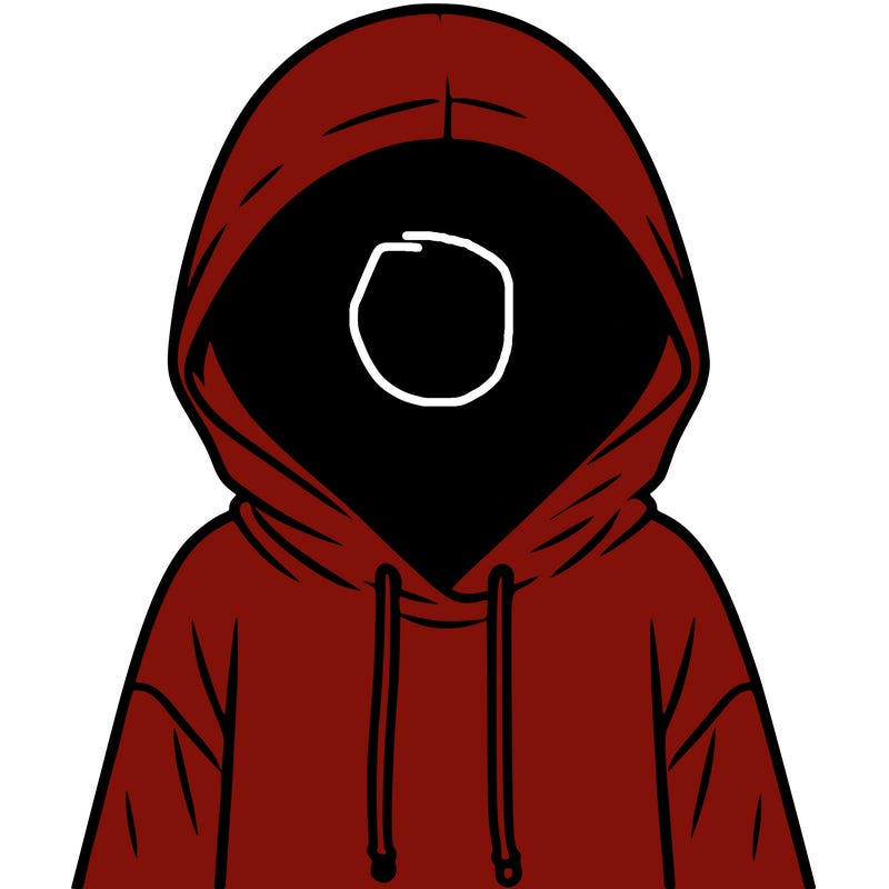 faceless girl in hoodie