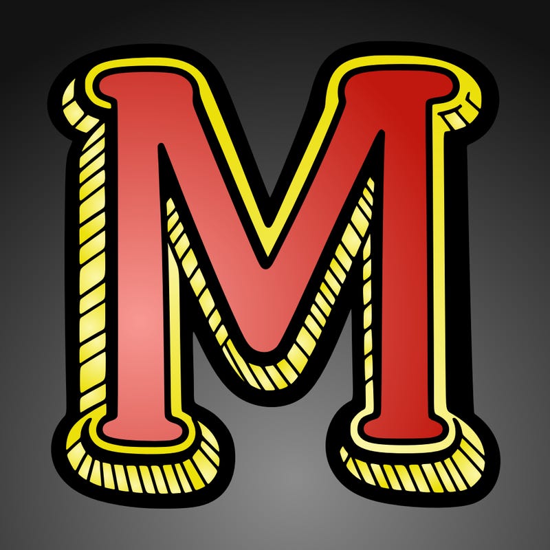 the letter m
