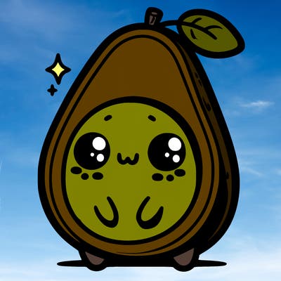 cute avocado