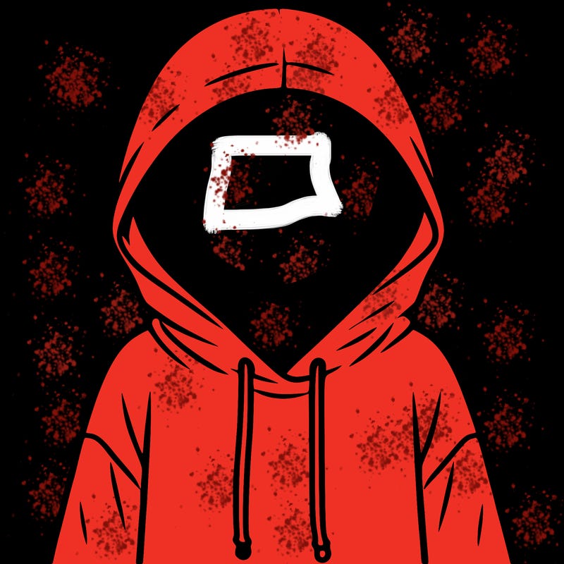 faceless girl in hoodie
