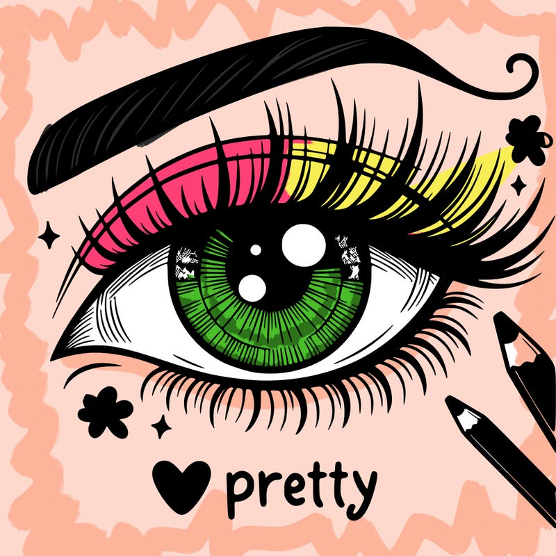 pretty eye