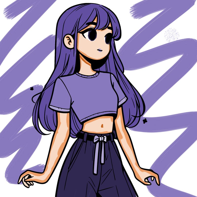 girl in a cute crop top