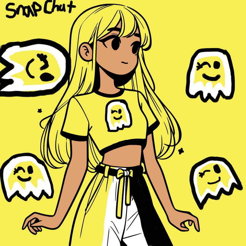 girl in a cute crop top