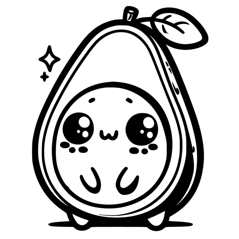 cute avocado