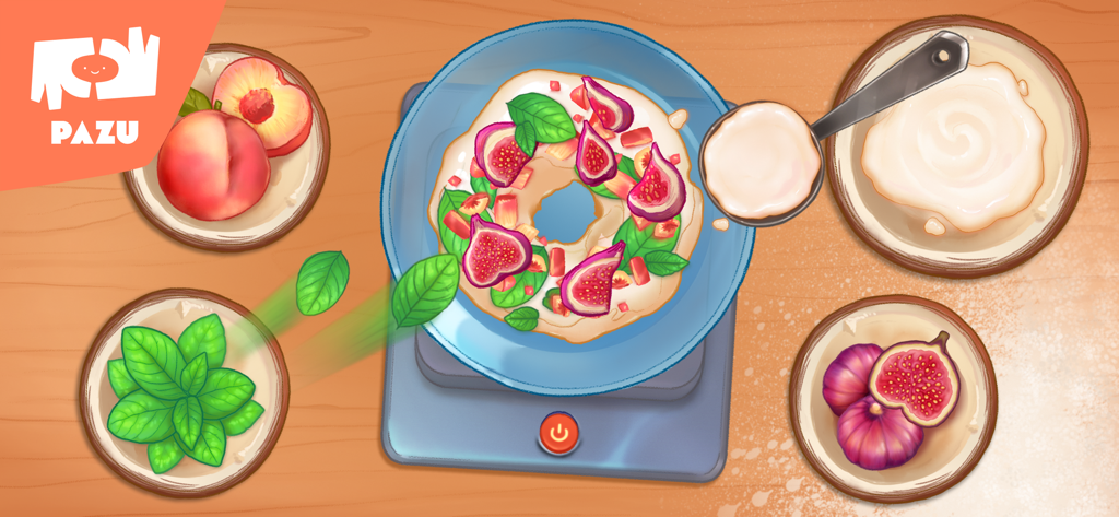 Pizza Maker 2 - Decorando una pizza con higos y menta en Pizza Maker 2