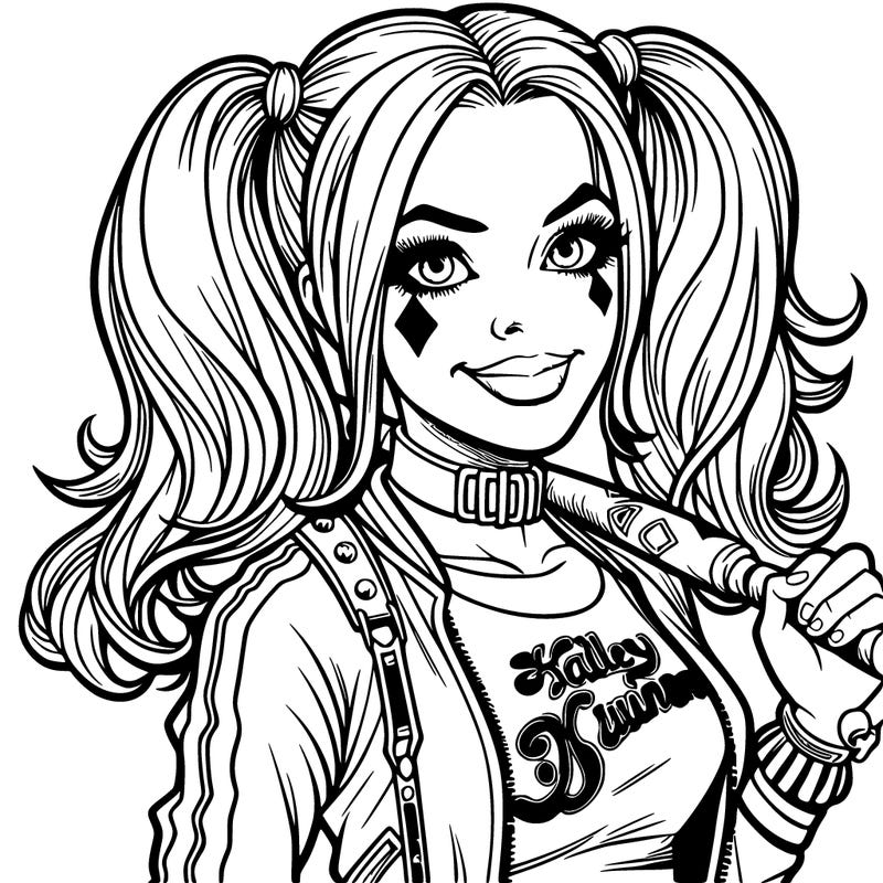 realistic harley quinn