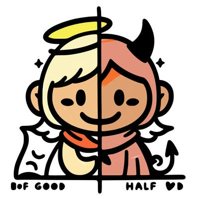 half good half bad