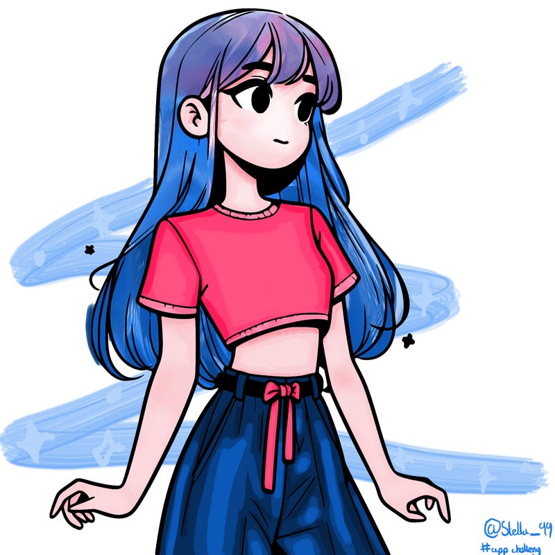 girl in a cute crop top