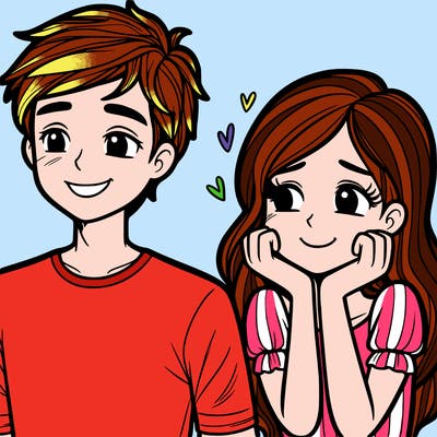 boyfriend and girlfriend