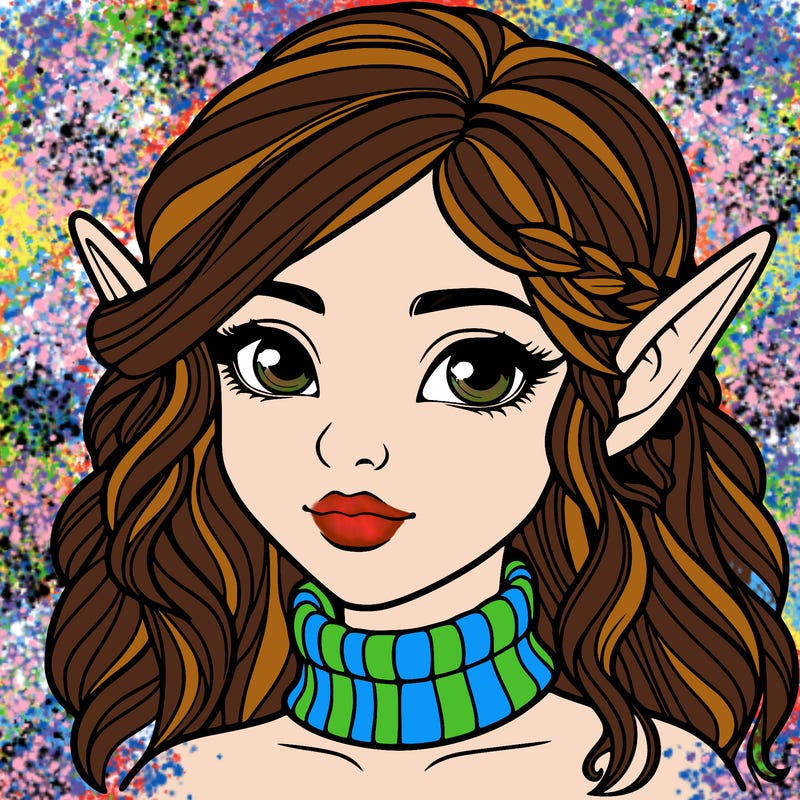 realistic girl elf