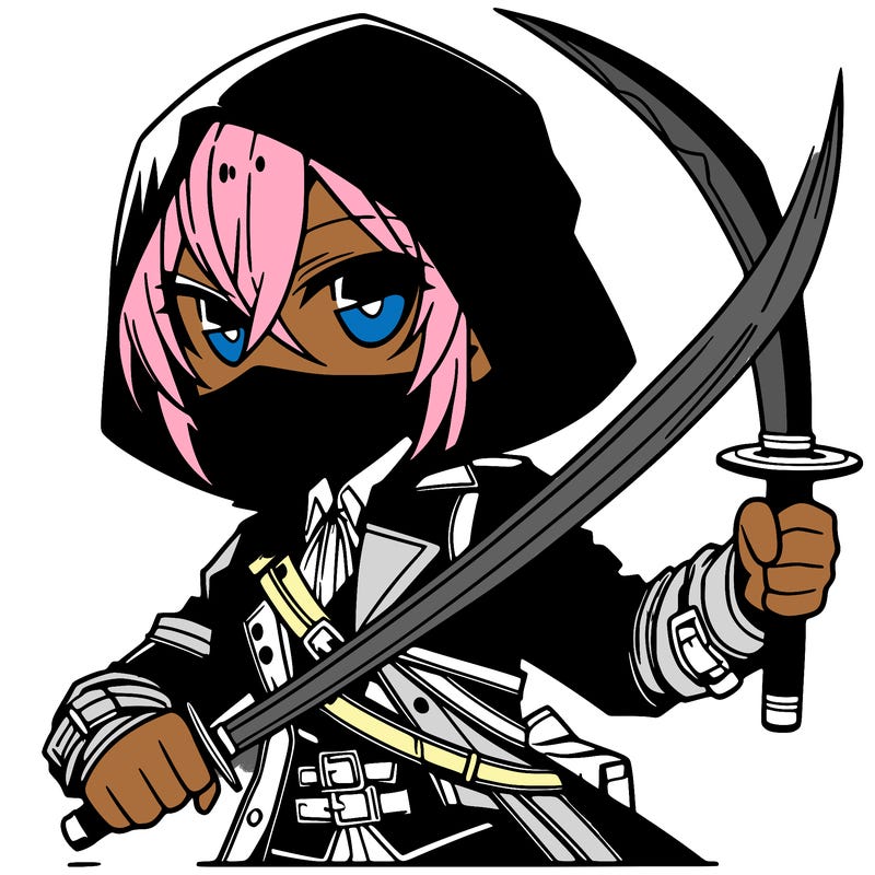 anime assassin with sword