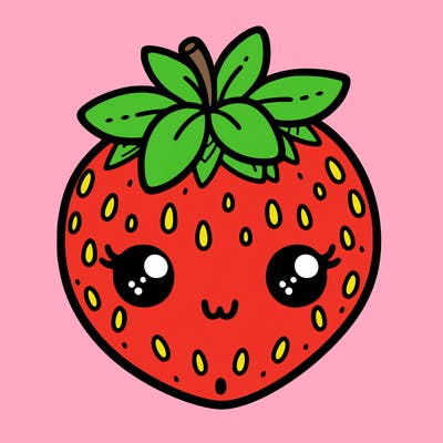 cute strawberry