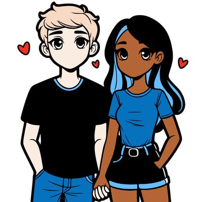 boyfriend and girlfriend