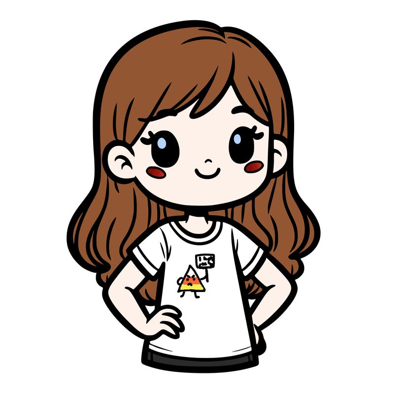 girl with t shirt on