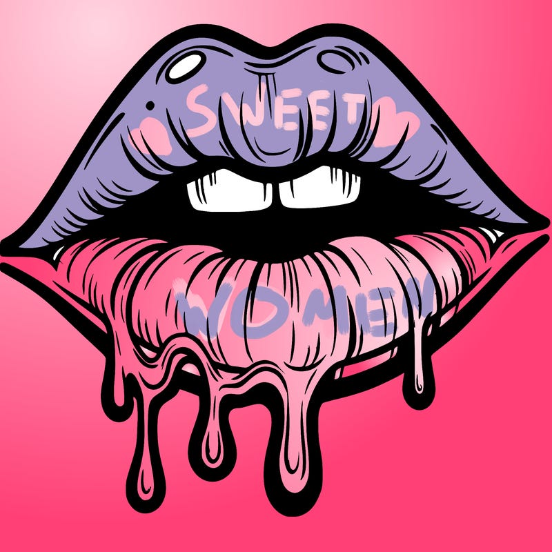 lips that look realistic and drip