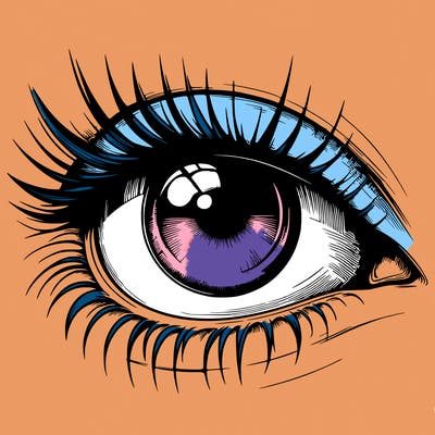 realistic eye