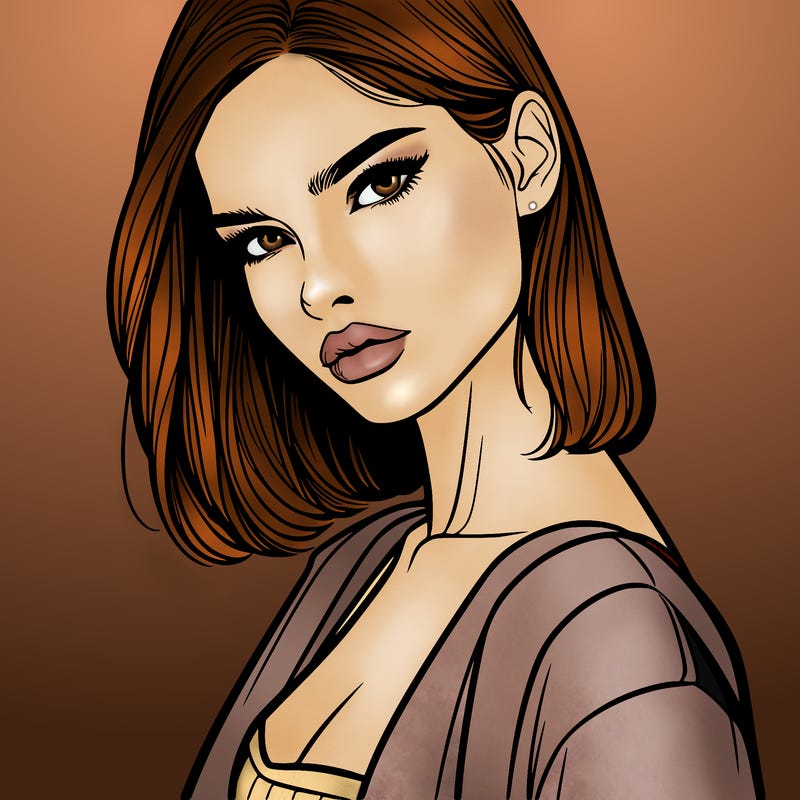 fashion model female one realistic posing