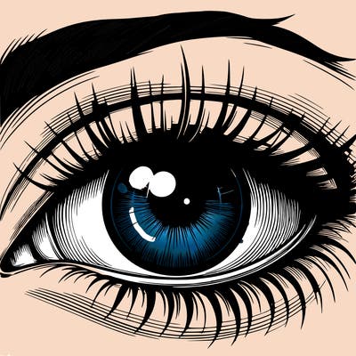 realistic eye