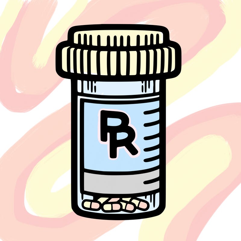 a prescription bottle